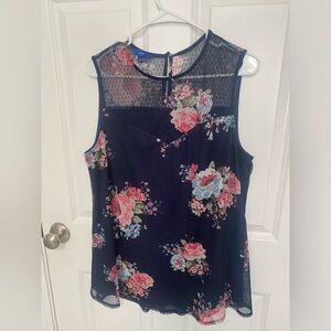 Apt 9 women’s floral sleeveless blouse